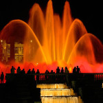 Светящийся фонтан. Испания (Салоу)