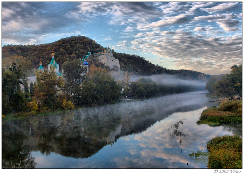 Святогорская Лавра зима